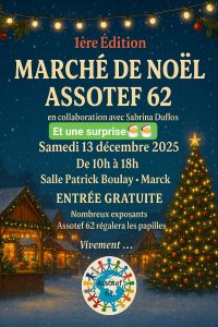 Marché de Noel à la Salle Patrick Boulay à Marck le Samedi 13 décembre 2025