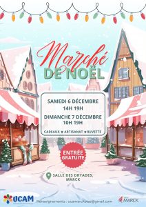 Marché de Noël de Marck 2025 Salle des Dryades les 06 et 07 décembre 2025